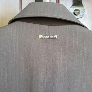 michael kors slim fit top coat